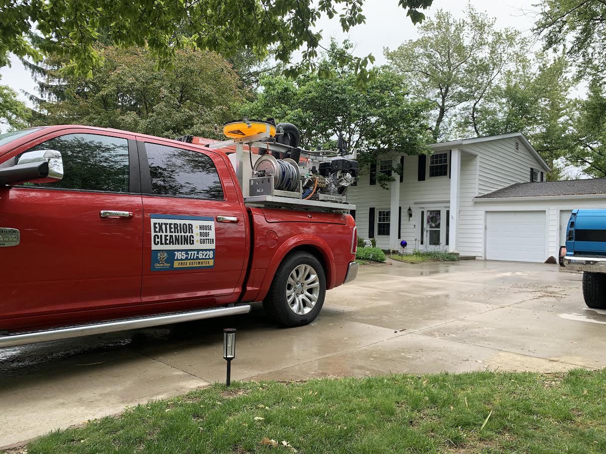 Professional House Washing Service in Richmond, Indiana by Clean Bee Pressure Washing